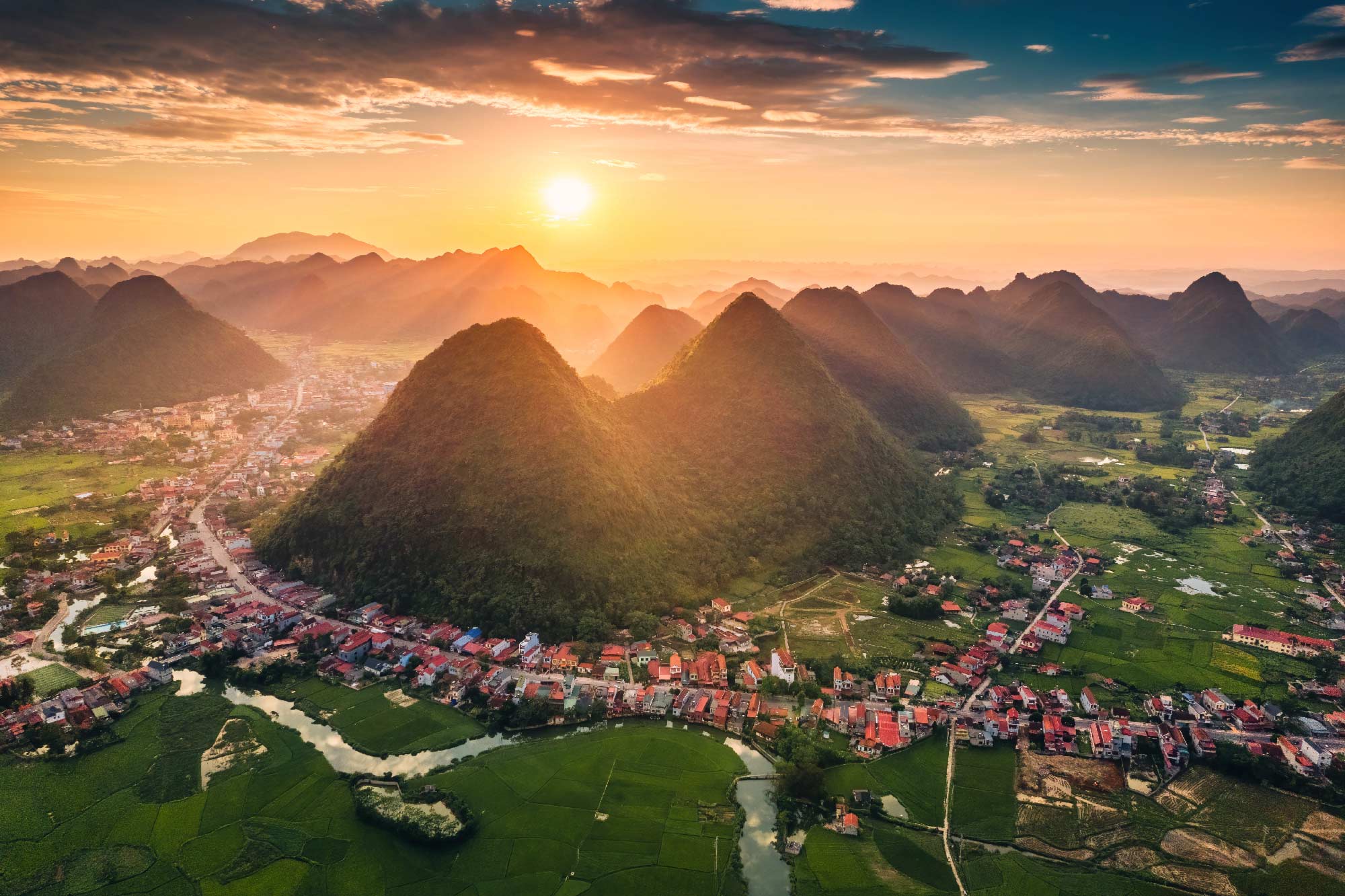 Atardecer de Yangshou